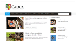 Desktop Screenshot of cadca.net