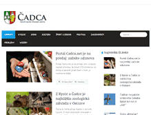 Tablet Screenshot of cadca.net